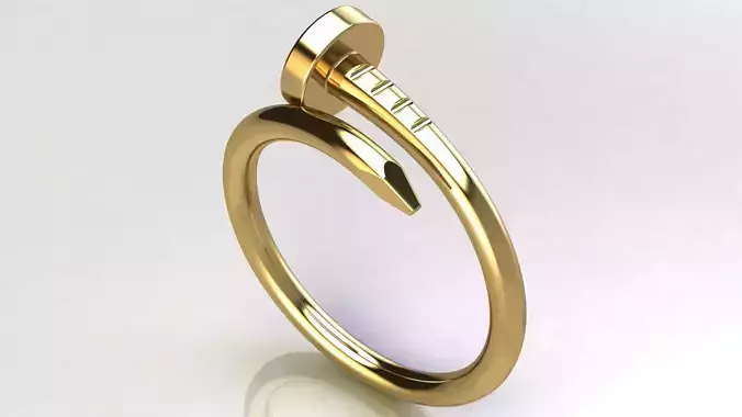 Nail Ring size US 11