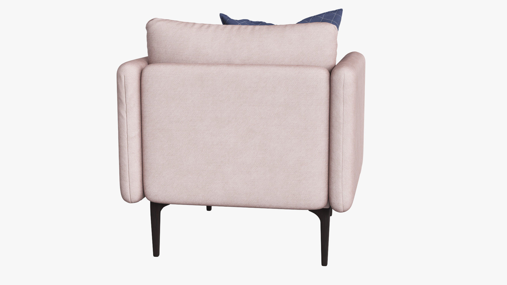 Auburn Armchair Low-poly 3D model_24