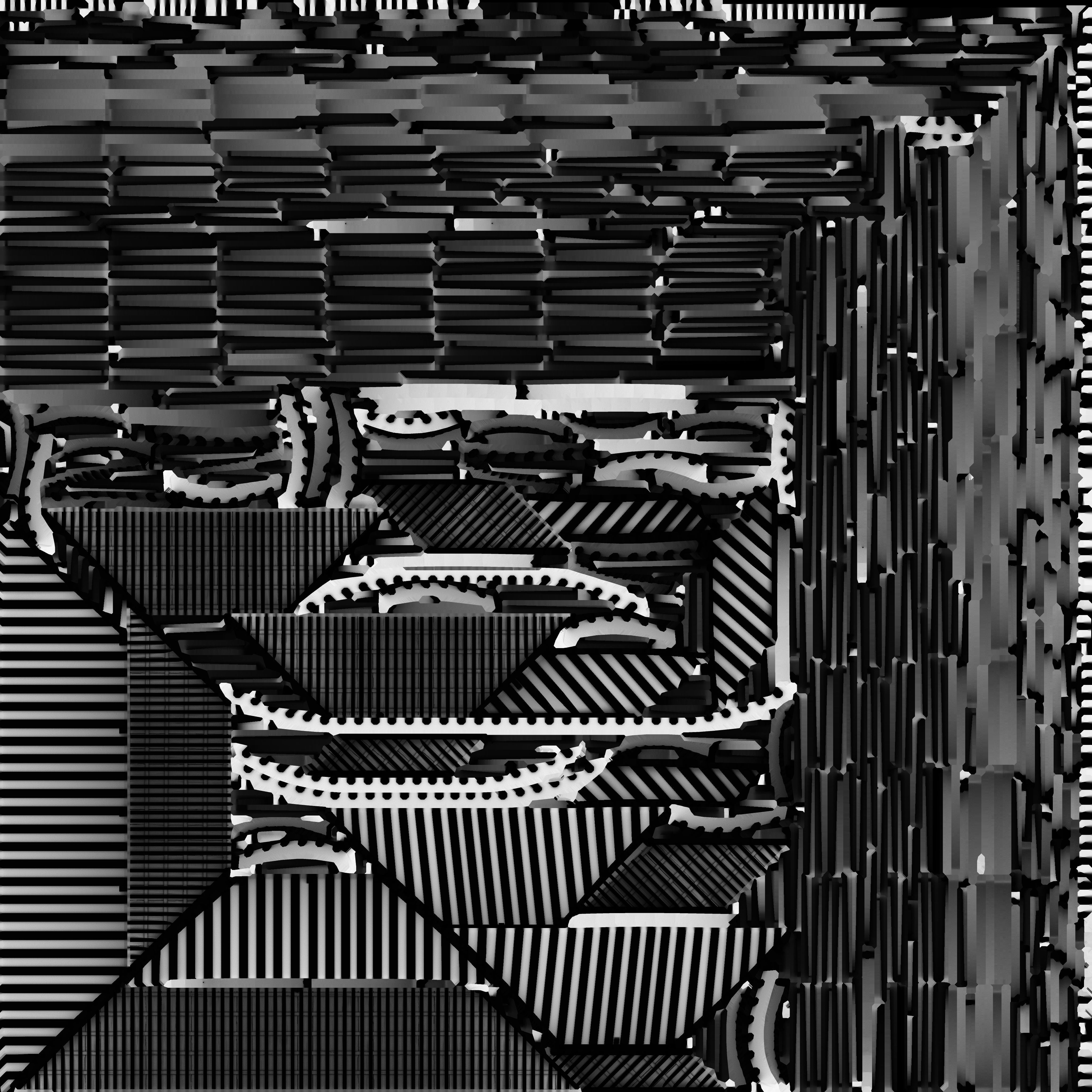  Asian Japanese and Chinese Realistic Building 3D model_93