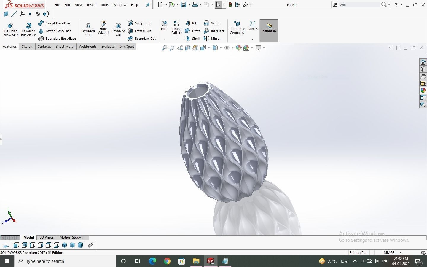 Vase design 3D model_2