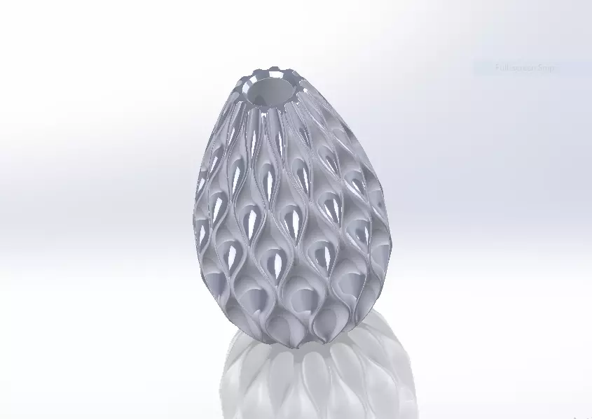 Vase design 3D model_0