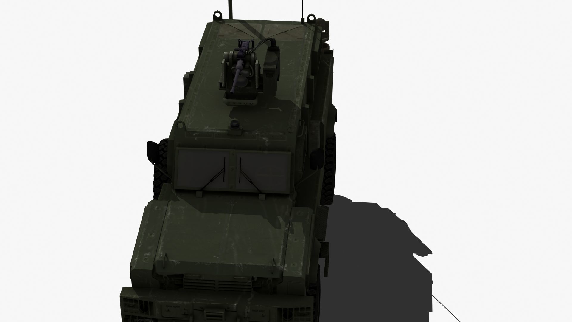 RG-31 Nyala Low-poly 3D model_21