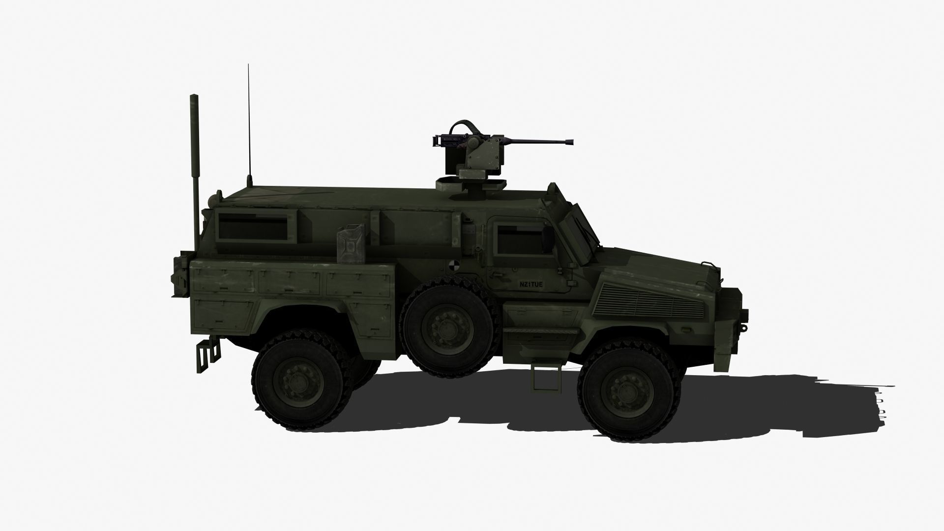 RG-31 Nyala Low-poly 3D model_28