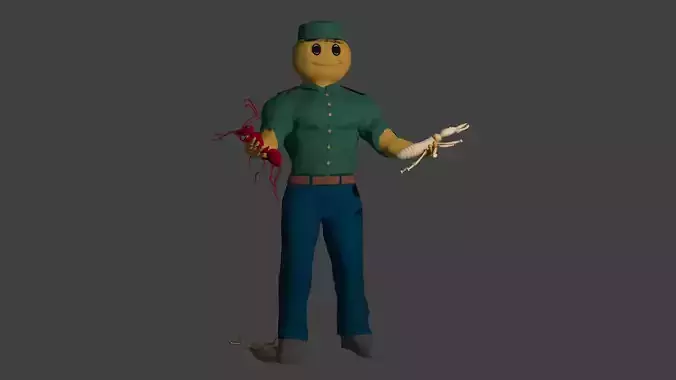 Pest Control Mascot - Sexton