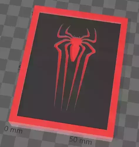 Spiderman Andrew Garfield Logo- Cuadro