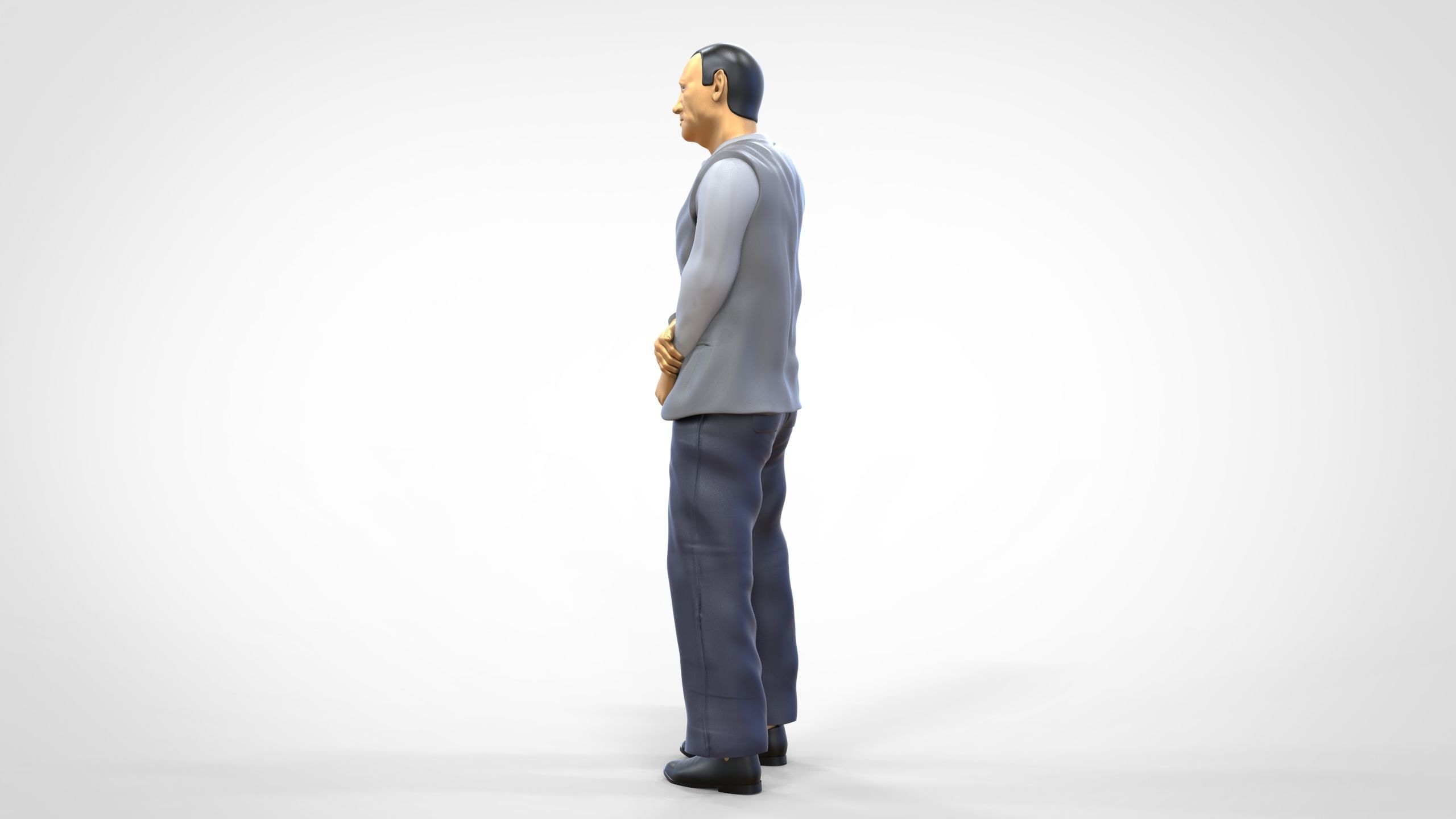 Keyser Soze or Kevin Spacey in The Usual Suspects 3D print model_5