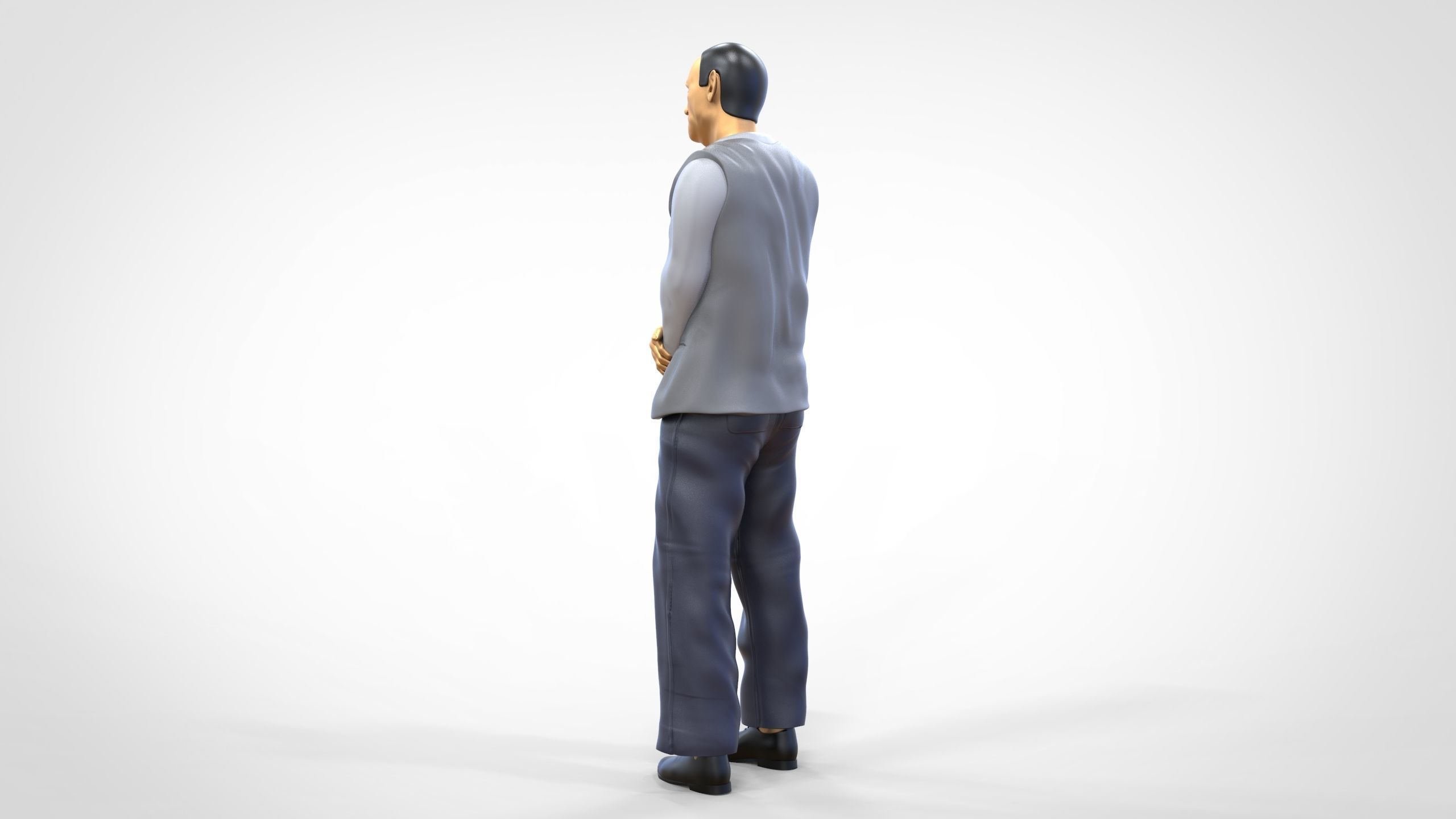 Keyser Soze or Kevin Spacey in The Usual Suspects 3D print model_7