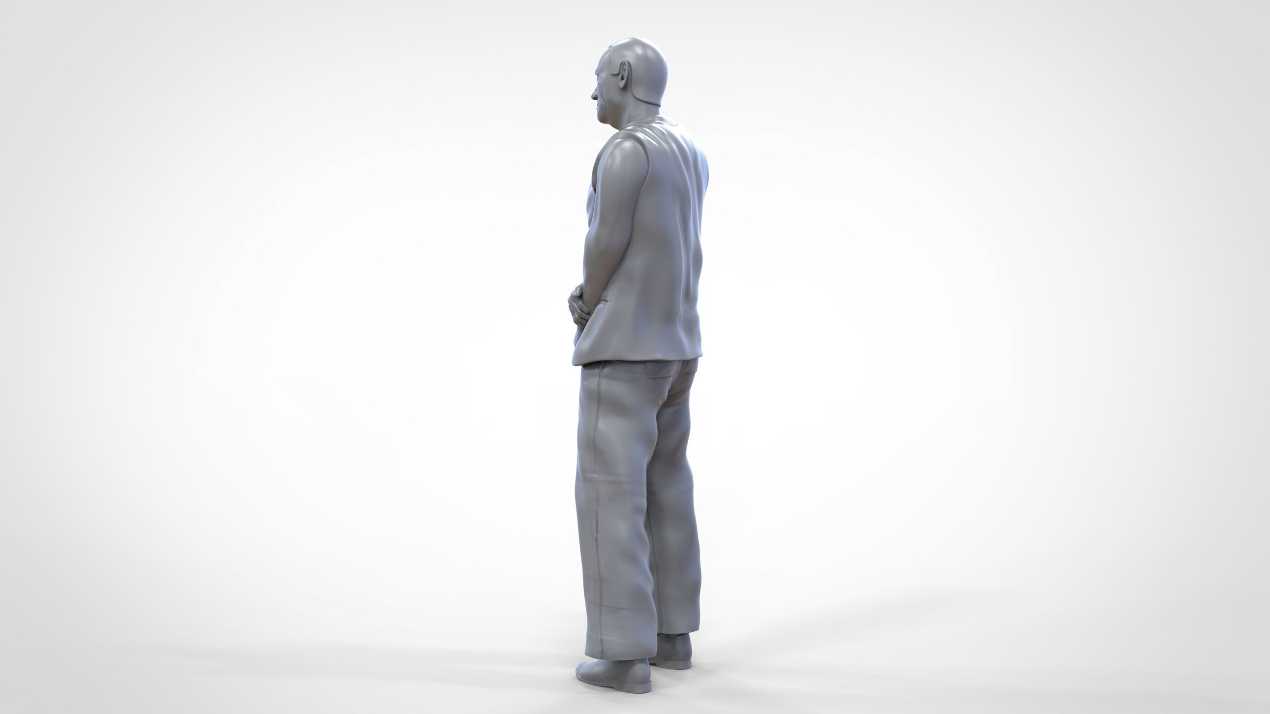 Keyser Soze or Kevin Spacey in The Usual Suspects 3D print model_43