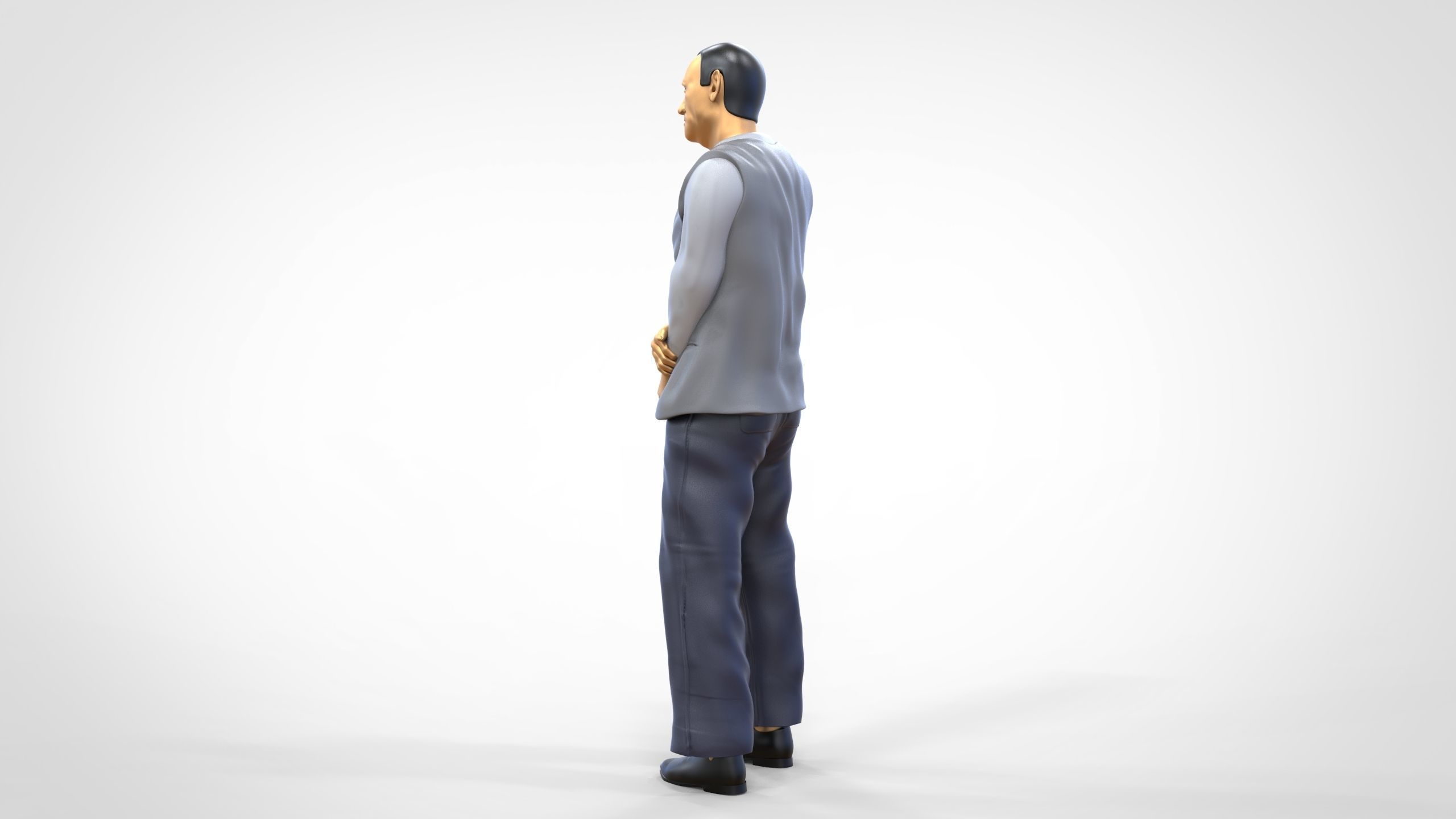 Keyser Soze or Kevin Spacey in The Usual Suspects 3D print model_6