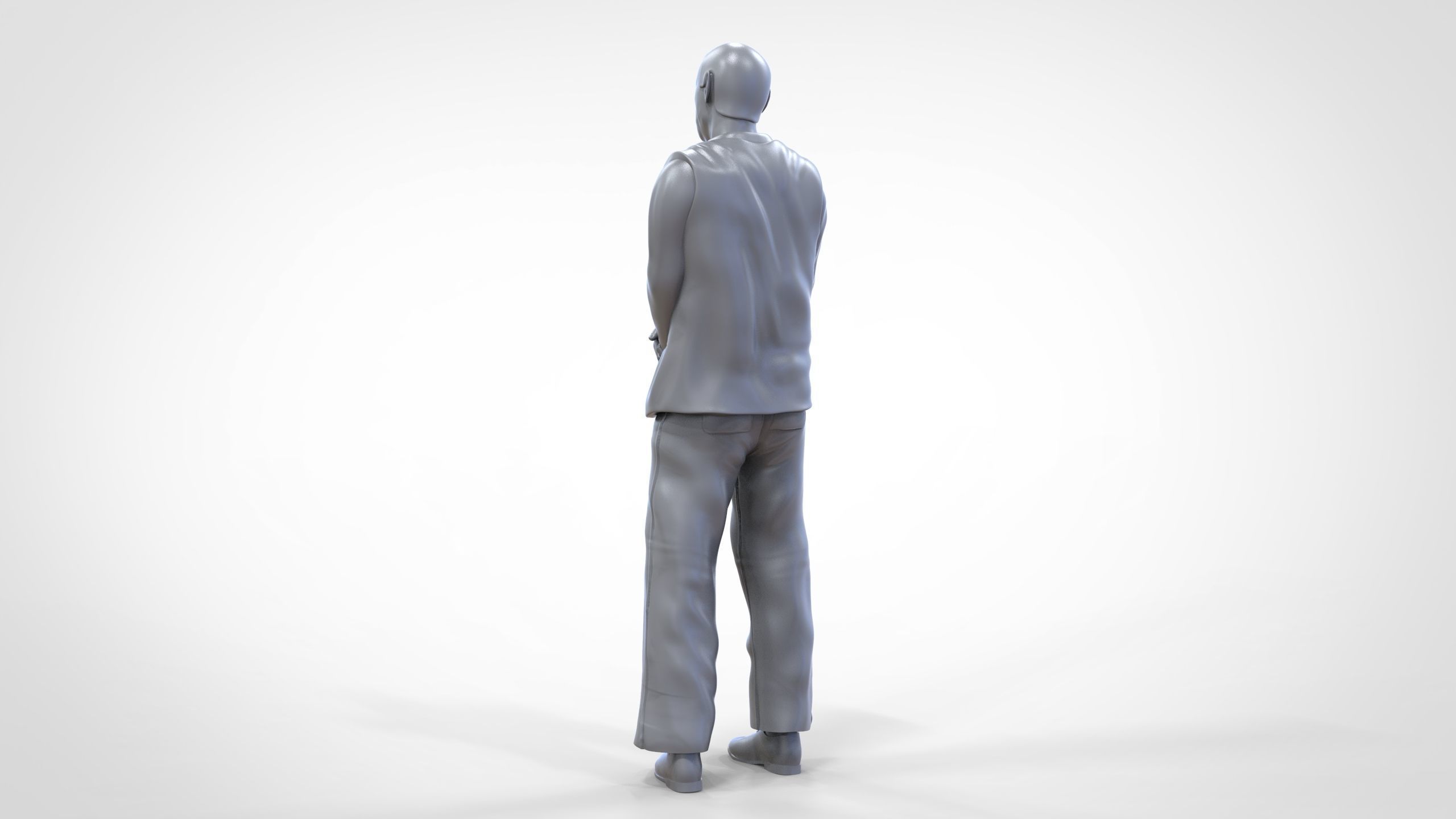 Keyser Soze or Kevin Spacey in The Usual Suspects 3D print model_44