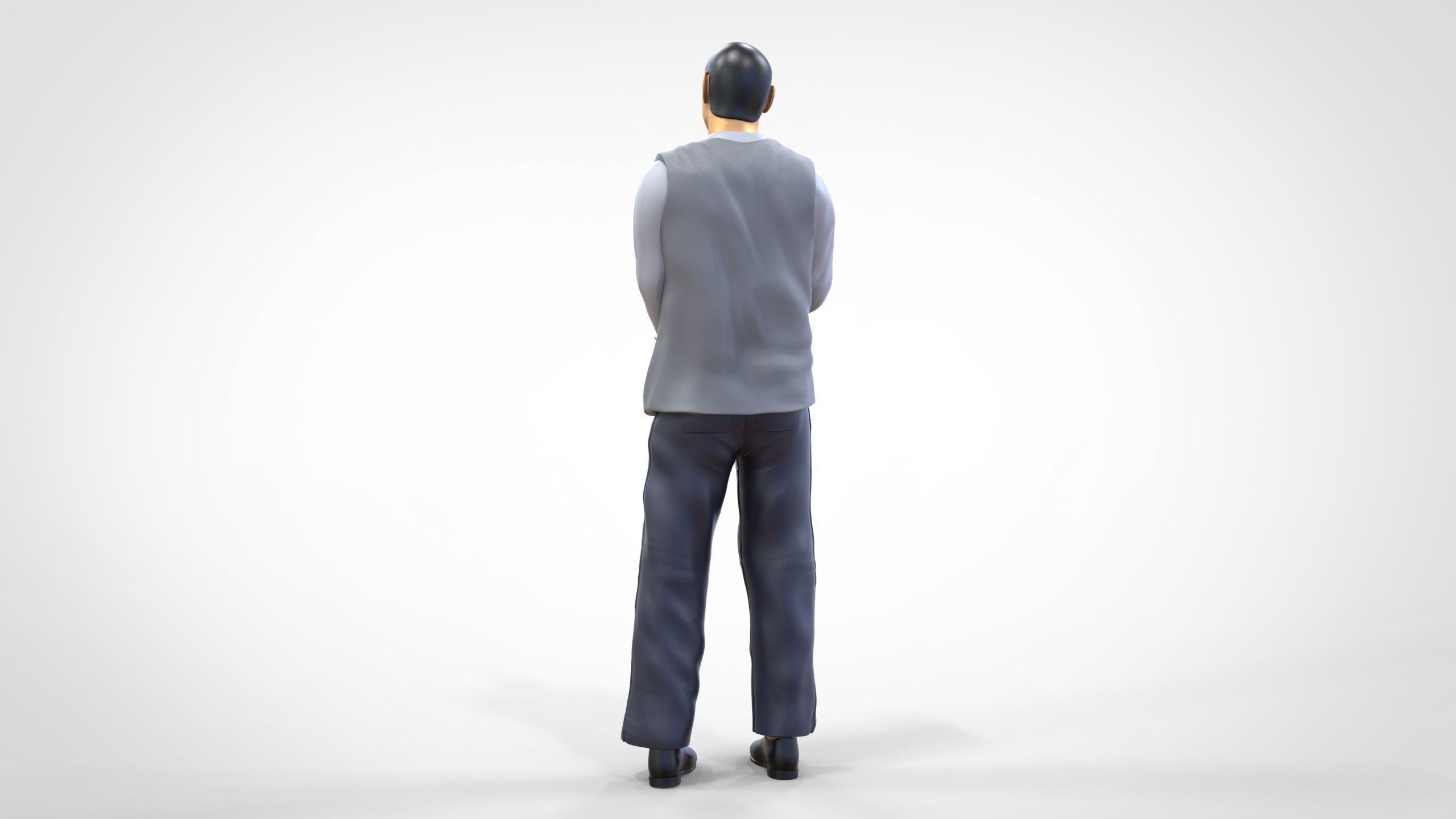 Keyser Soze or Kevin Spacey in The Usual Suspects 3D print model_11