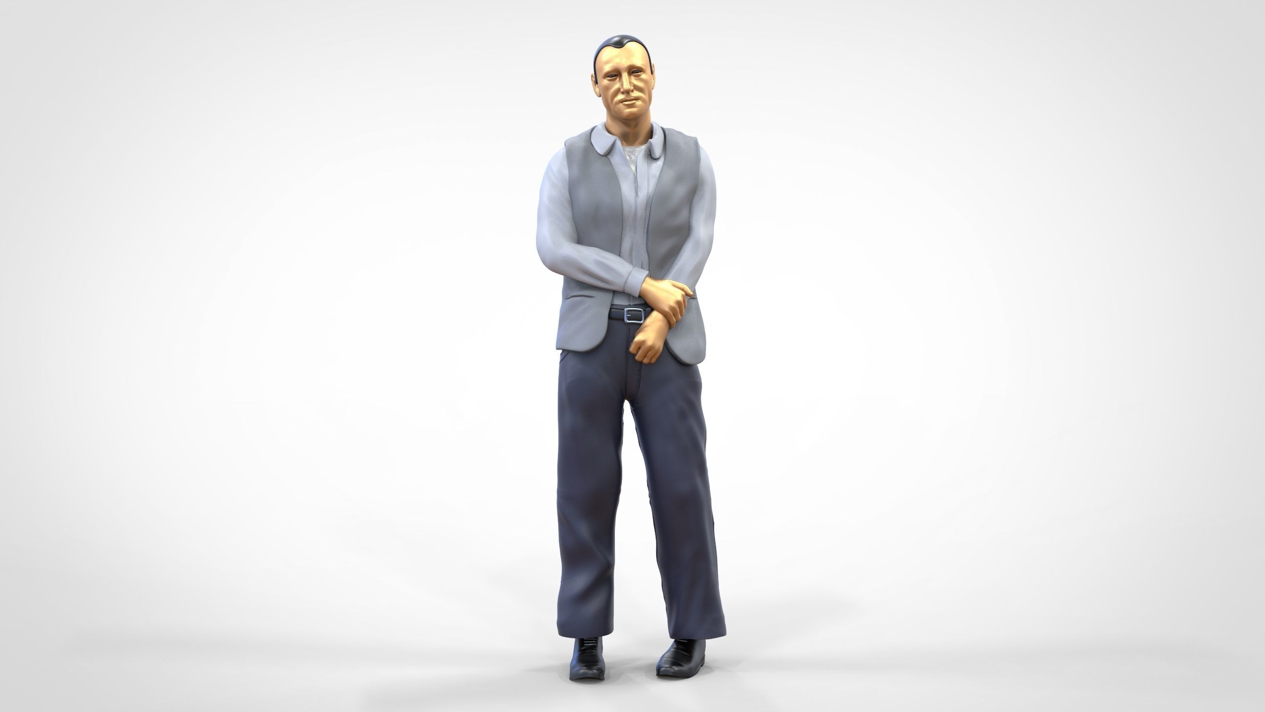 Keyser Soze or Kevin Spacey in The Usual Suspects 3D print model_38