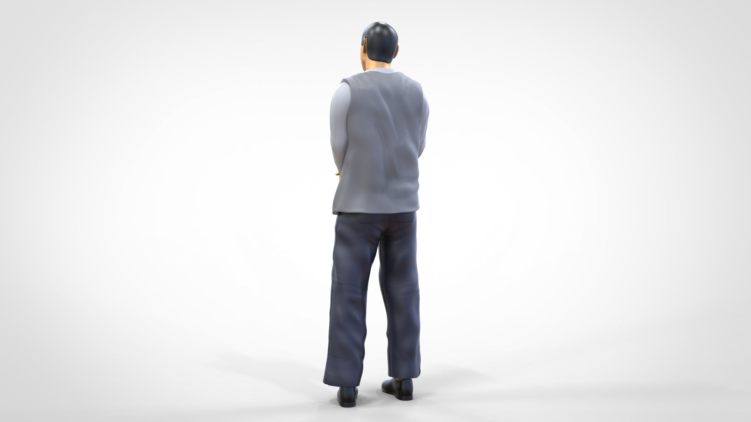 Keyser Soze or Kevin Spacey in The Usual Suspects 3D print model_10