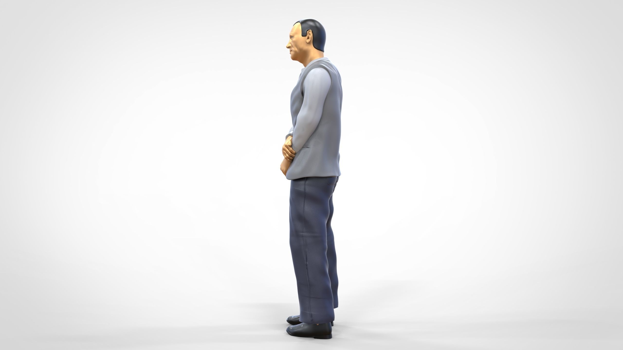 Keyser Soze or Kevin Spacey in The Usual Suspects 3D print model_4