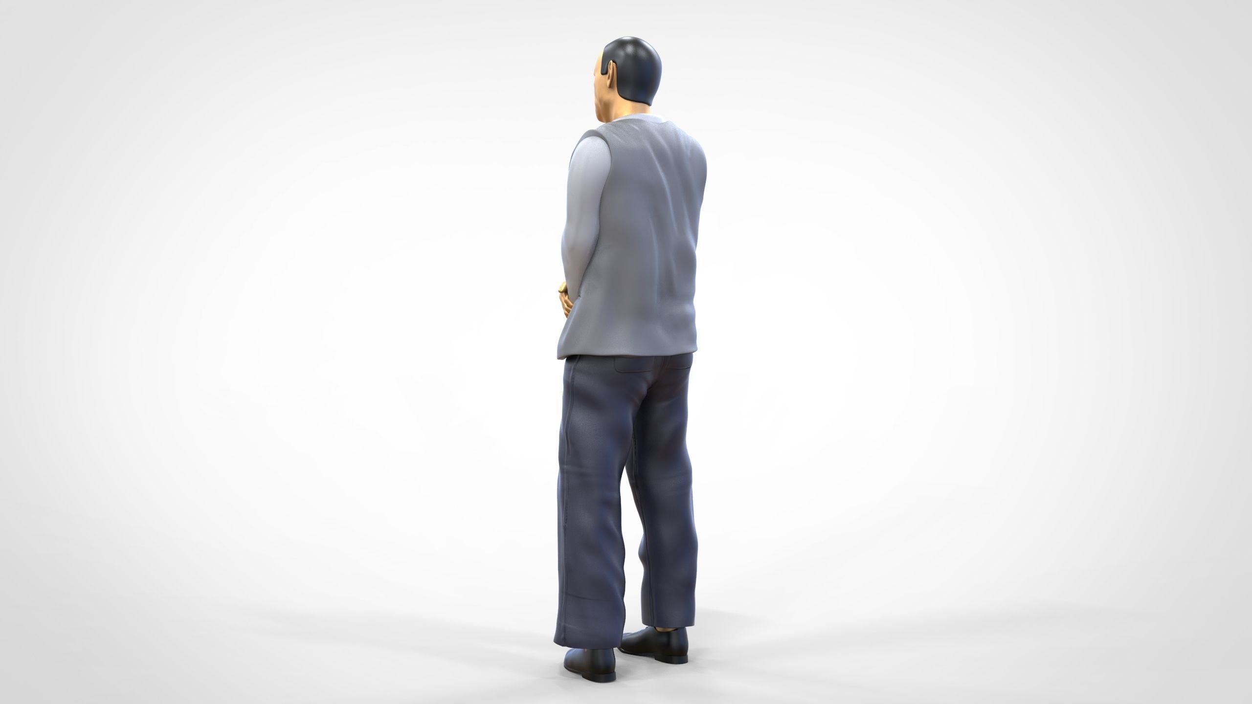 Keyser Soze or Kevin Spacey in The Usual Suspects 3D print model_8