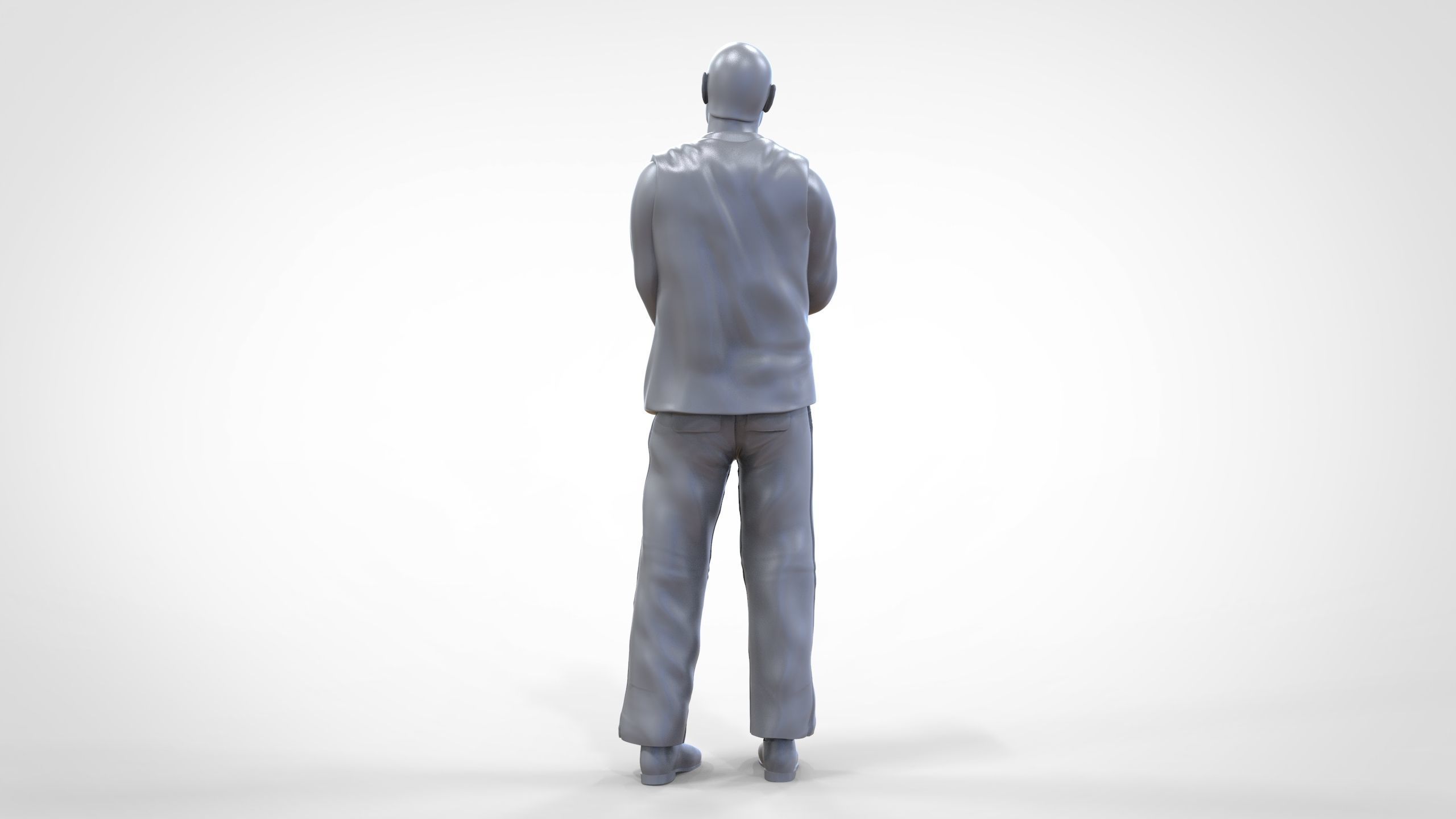 Keyser Soze or Kevin Spacey in The Usual Suspects 3D print model_45