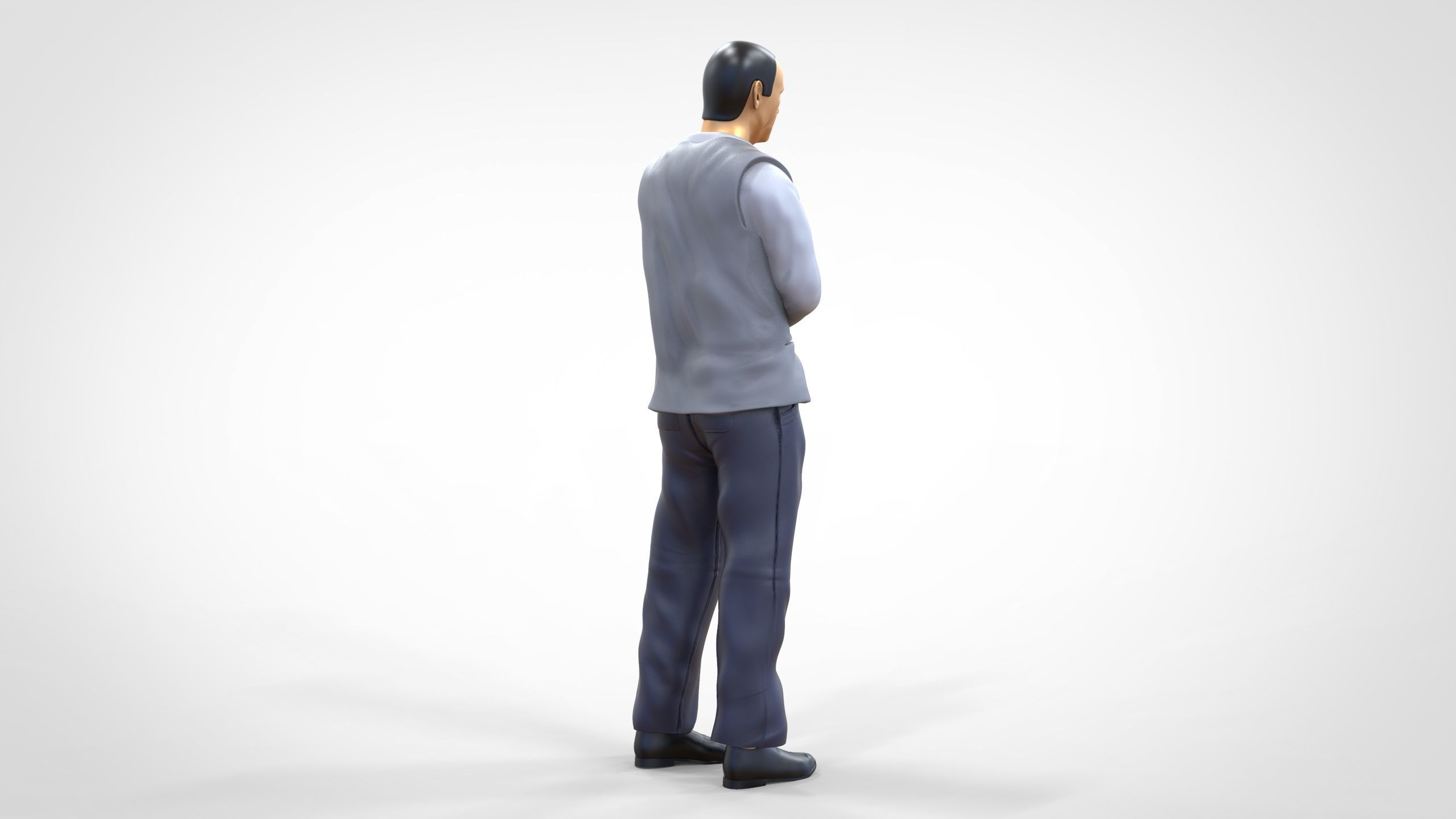 Keyser Soze or Kevin Spacey in The Usual Suspects 3D print model_18