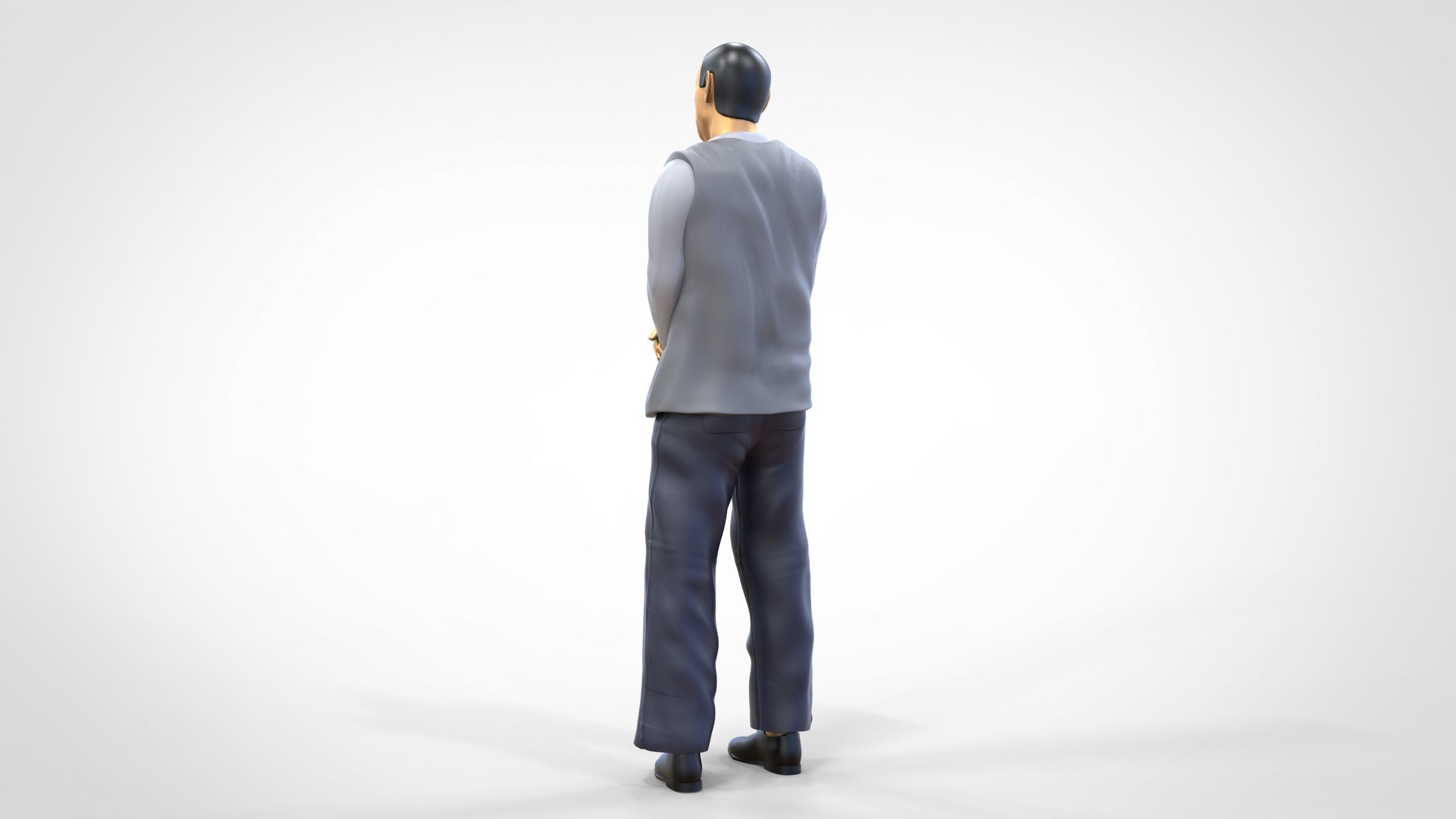 Keyser Soze or Kevin Spacey in The Usual Suspects 3D print model_9