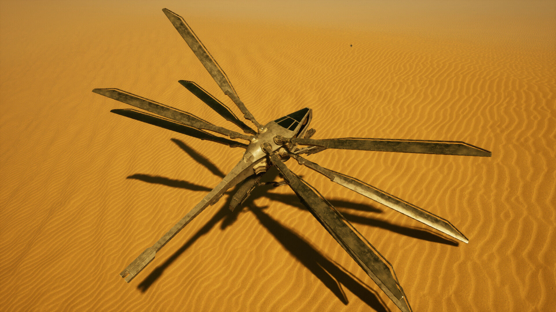 Ornithopter -Dune 3D model_7