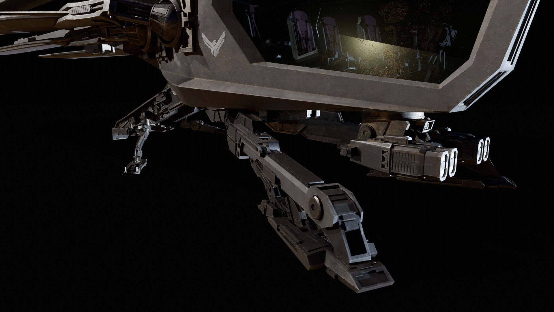 Ornithopter -Dune 3D model_4