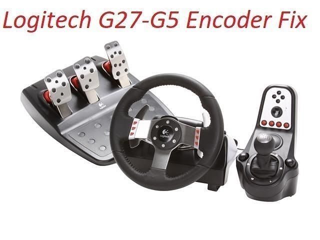 Logitech G27 And G25 Encoder Fix 3D print model