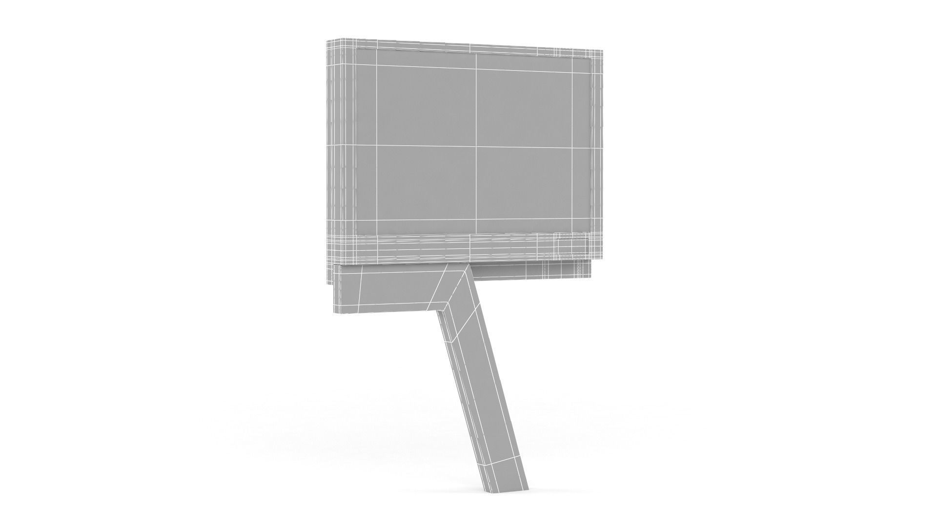 Outdoor Billboard 3D model_12