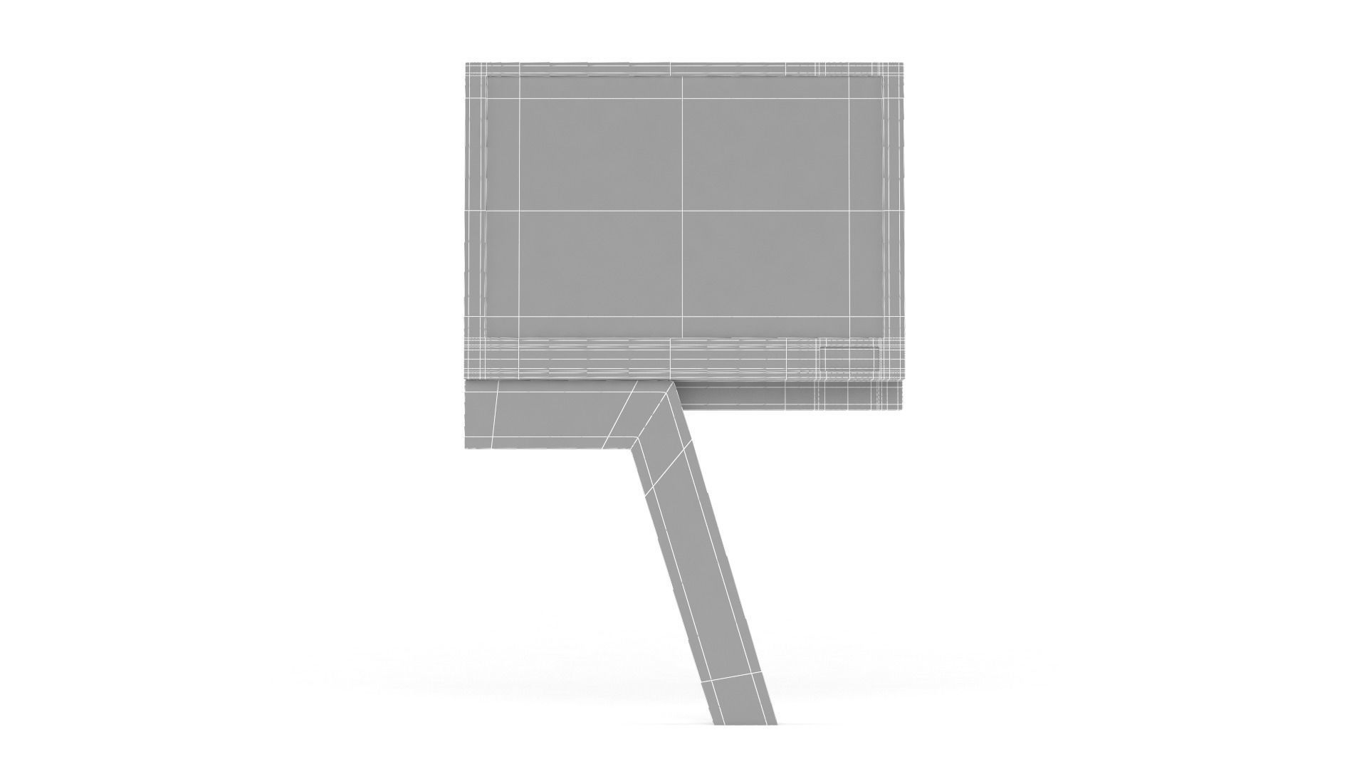Outdoor Billboard 3D model_11