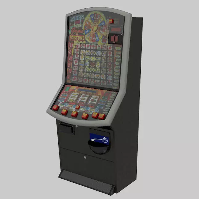 german slot machine  3D model_0
