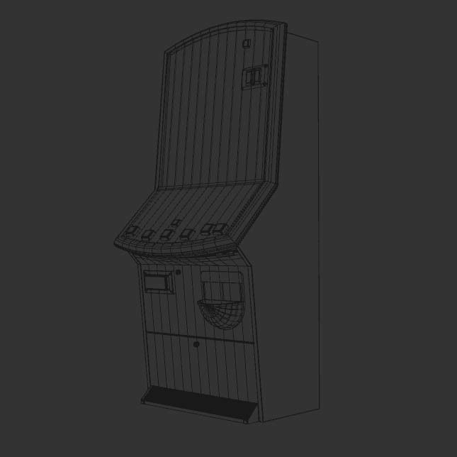 german slot machine  3D model_5