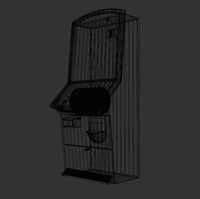 german slot machine  3D model_6