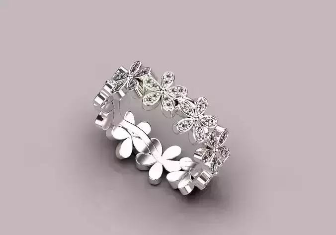 Flowers ring