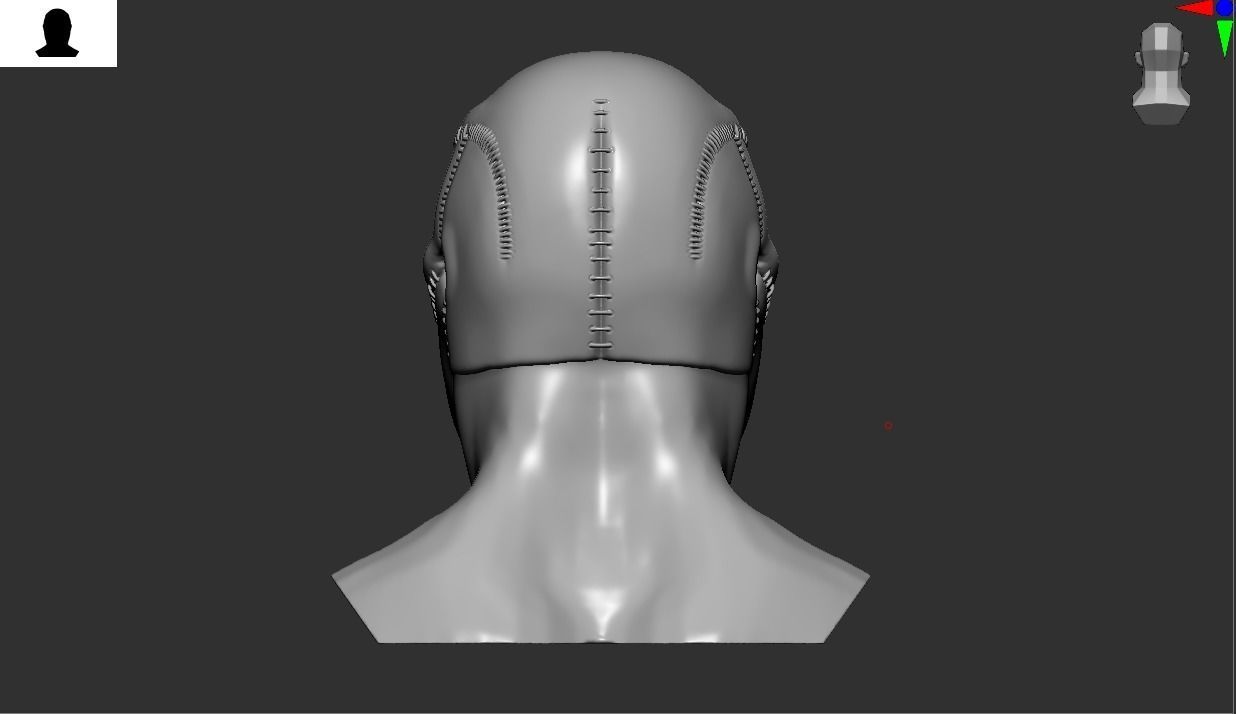 Slipknot  mask  3D print model_2