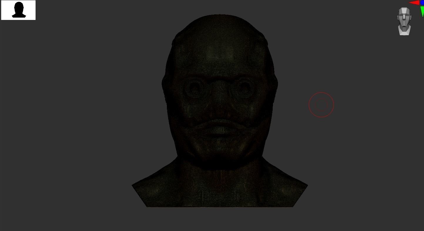 Slipknot  mask  3D print model_4