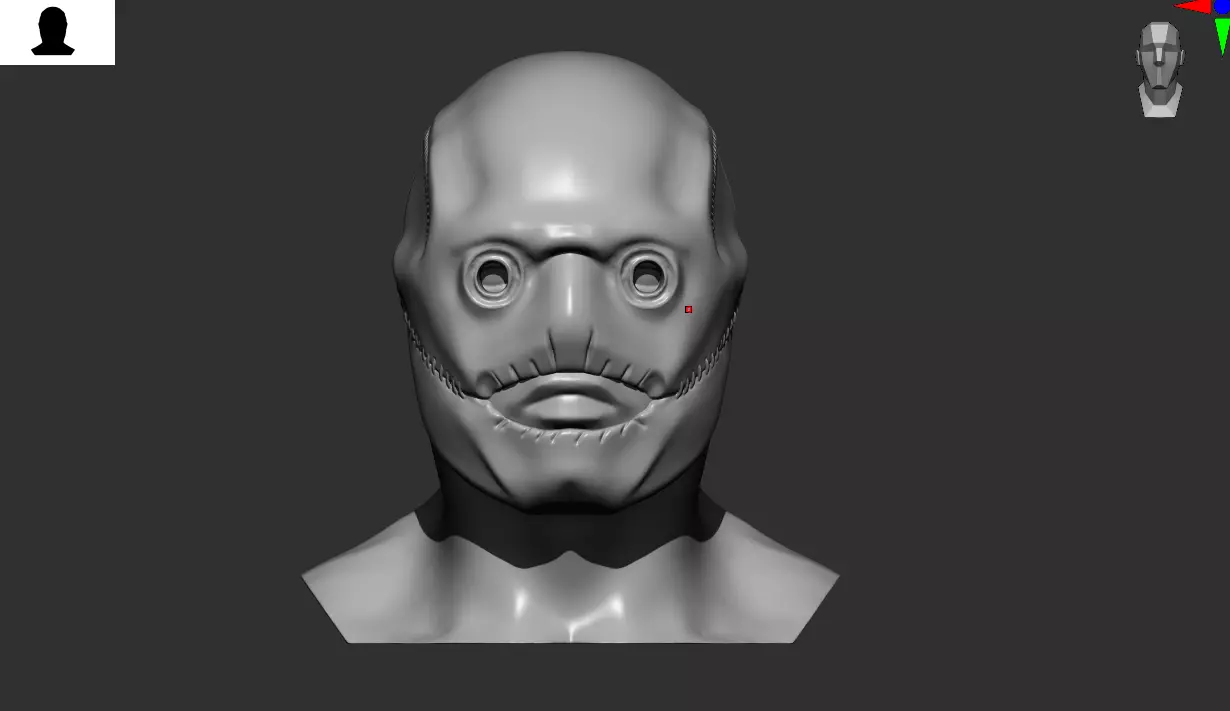 Slipknot  mask  3D print model_0