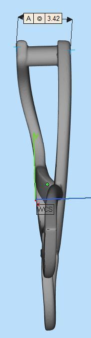 pendant butterfly 2 3D print model_5