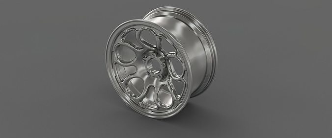 19 Retro-Modern Rim  3D print model