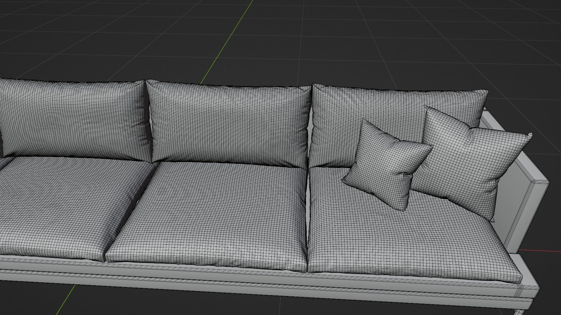 Corner Sofa 3D model_9