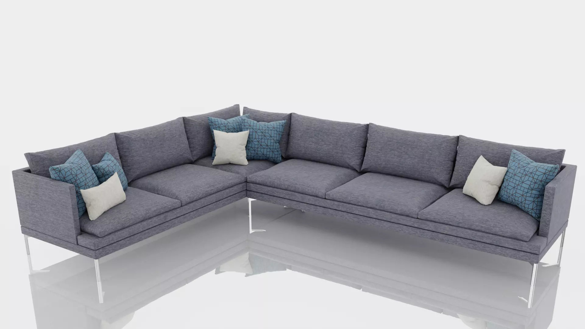 Corner Sofa 3D model_0
