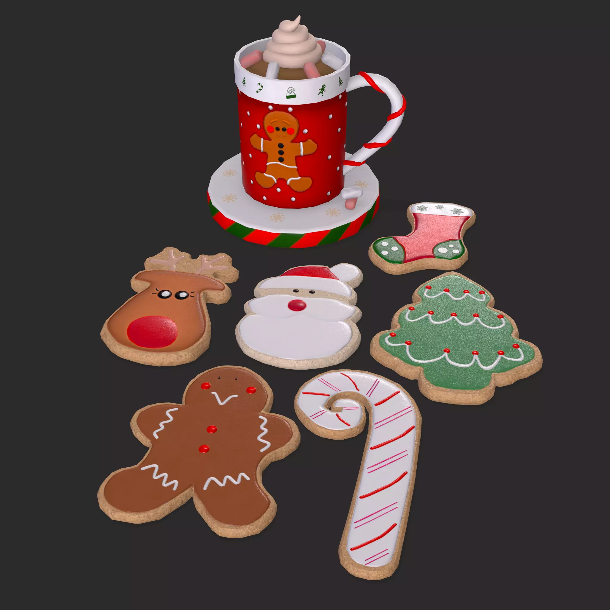 The Santa Special 3D Model Collection_0