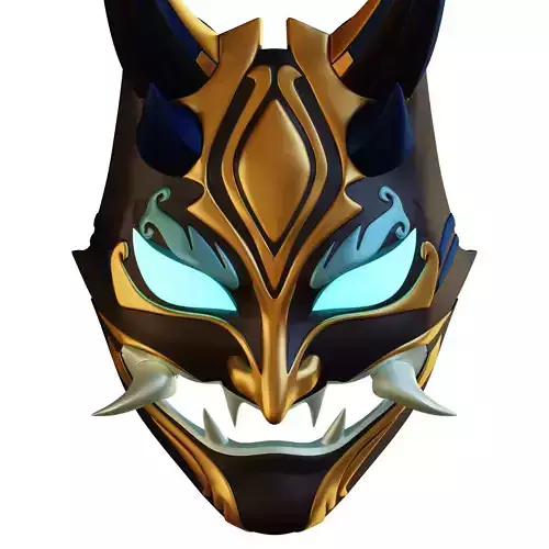 Genshin Impact Xiao Doombane Mask 3D print model