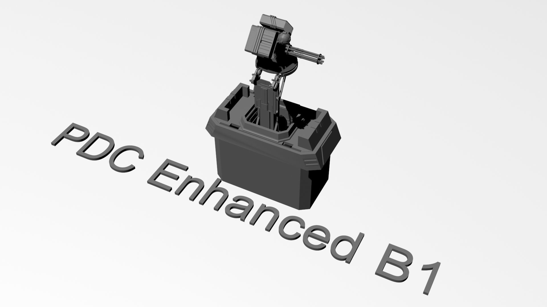 Expanse FN Pella - MCRN Light Cruiser 3D print model_12