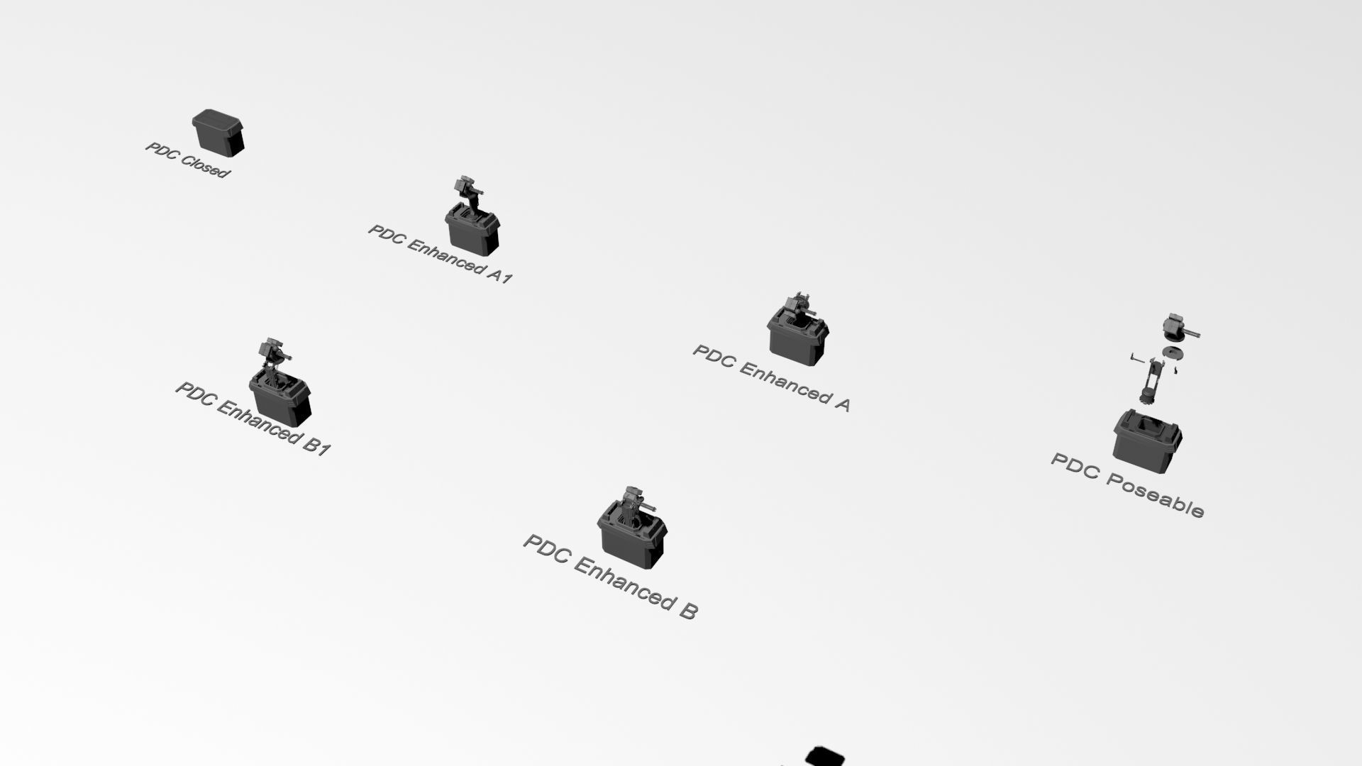 Expanse FN Pella - MCRN Light Cruiser 3D print model_7