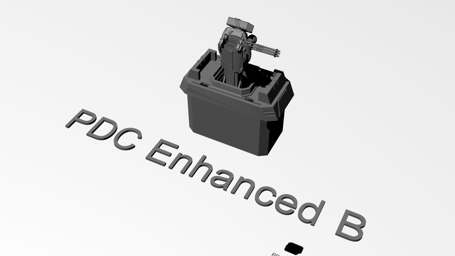 Expanse FN Pella - MCRN Light Cruiser 3D print model_11