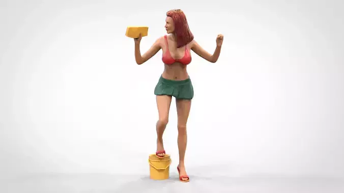 N3 Pretty Woman Car wash worker