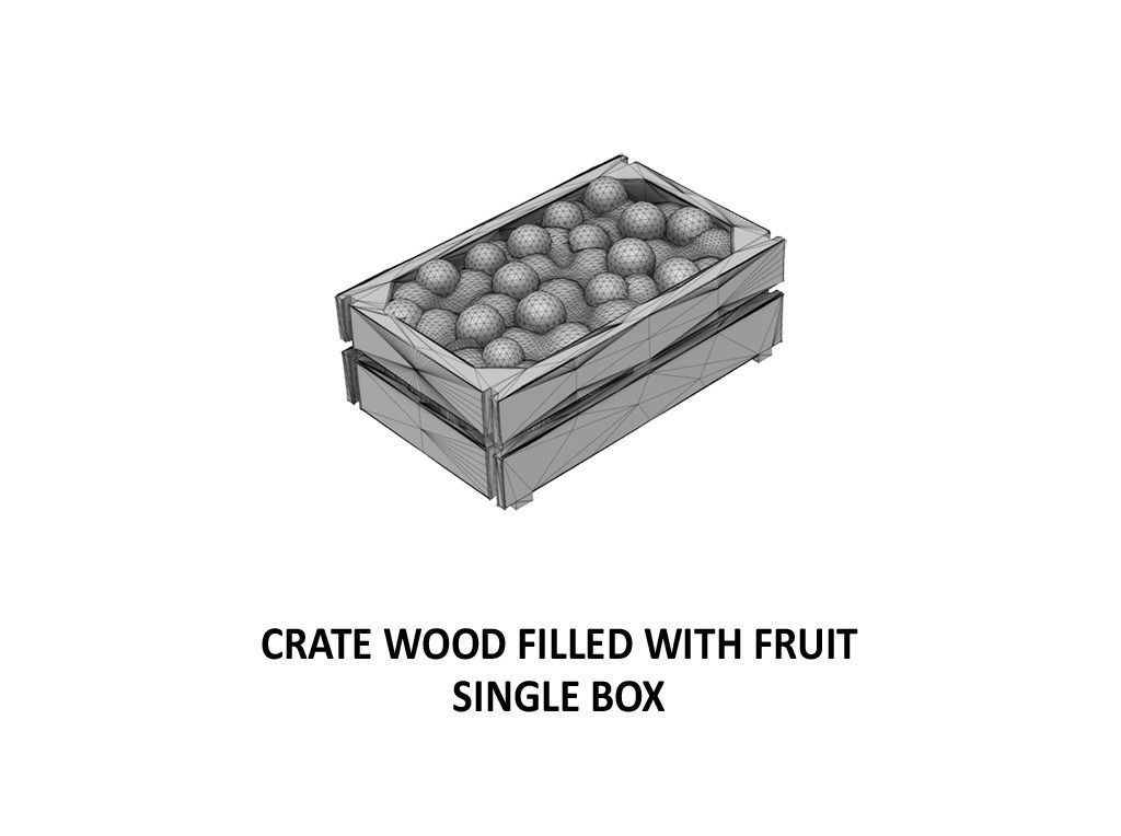 CARGO-0008 Fish Fruit and Meat boxes H0-scale 23 items 3D print model_13