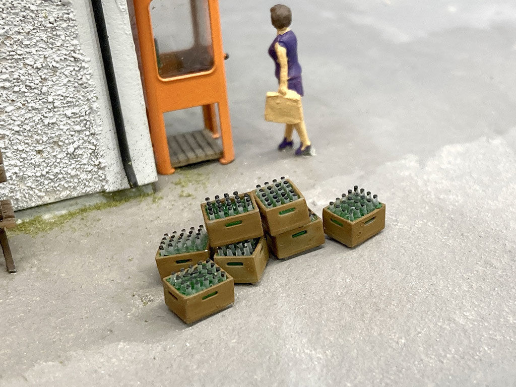 CARGO-0008 Fish Fruit and Meat boxes H0-scale 23 items 3D print model_2