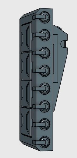 Gunpla ANTI-SHIP CANNON missile laucher and  some custom part 3D print model_1