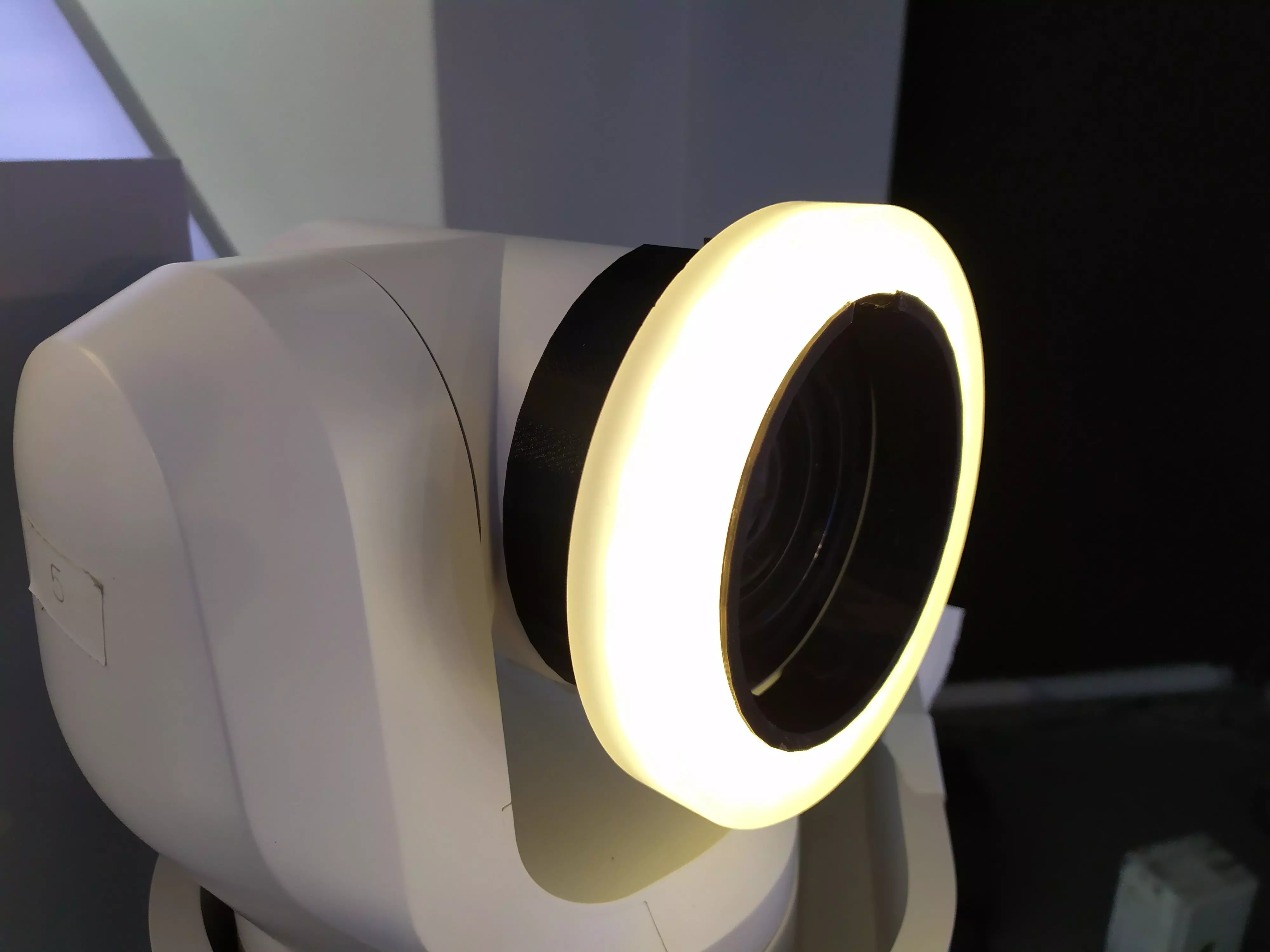 PANA AW-UE150 RINGLED ADAPTER 3D print model_0