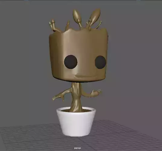 Groot Plant based off Pop Funko