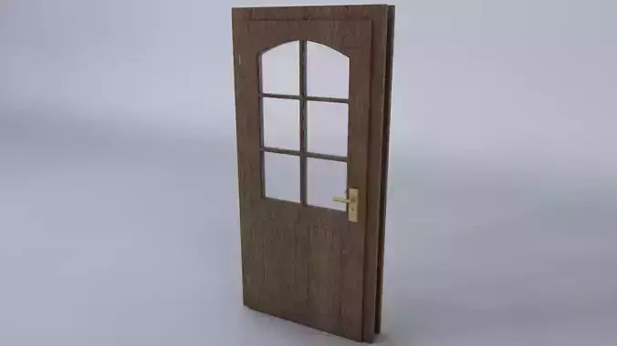 Wooden door
